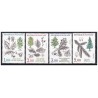 Timbre France Yvert No 2384-2387 Flore et faune de France, arbres