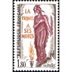 Timbre France Yvert No 2389 La France à ses morts