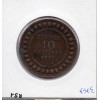 Tunisie, 10 Centimes 1916 TTB, Lec 105 pièce de monnaie