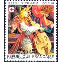 Timbre France Yvert No 2392 Croix rouge, Retable d'Issenheim, issu de feuille