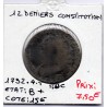 12 denier Constitution Louis XVI 1792 T Nantes B+, France pièce de monnaie