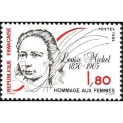 Timbre Yvert No 2408 Louise Michel, hommage aux femmes