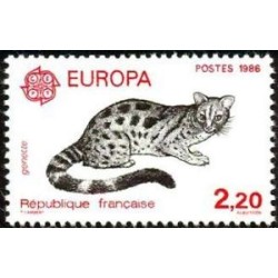 Timbre Yvert No 2416 Europa La Genette