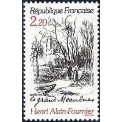 Timbre Yvert No 2443 Alain Fournier, le grand Meaulnes