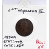 2 centimes Napoléon III tête nue 1856 A Paris TTB, France pièce de monnaie