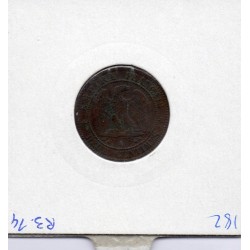 2 centimes Napoléon III tête nue 1856 A Paris TTB, France pièce de monnaie