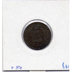 2 centimes Napoléon III tête laurée 1862 K Bordeaux TTB+, France pièce de monnaie