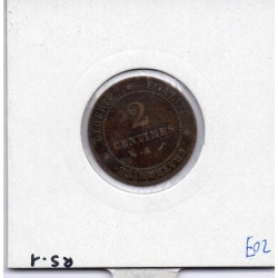 2 centimes Cérès 1883 TTB, France pièce de monnaie