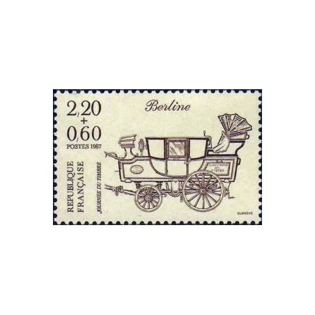 Timbre Yvert No 2468 Journée du timbre, la Berline