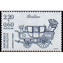 Timbre Yvert No 2469 Journée du timbre, issu du carnet, la Berline