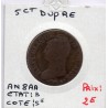 5 centimes Dupré An 8 AA Metz B, France pièce de monnaie