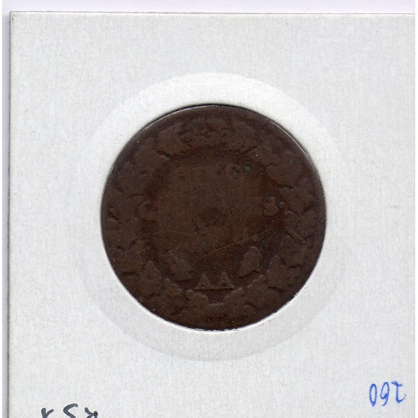 5 centimes Dupré An 8 AA Metz B, France pièce de monnaie