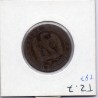 5 centimes Napoléon III tête nue 1855 MA ancre Marseille B, France pièce de monnaie