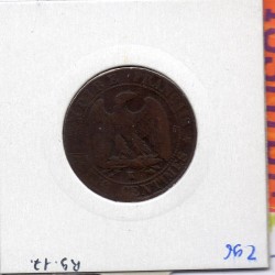 5 centimes Napoléon III tête nue 1857 K Bordeaux TB-, France pièce de monnaie