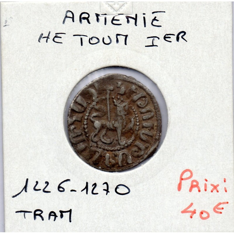 Arménie Hetoum 1er 1 Tram 1226-1270 TTB pièce de monnaie