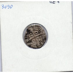 Barcelone Jacques II Denier 1291-1327 TTB pièce de monnaie