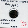 Catalogne Philippe II Ardite Puigcerda 1556-1598 B, pièce de monnaie