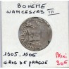 Bohême Wanceslas III Gros de Prague 1305-1306 TB, pièce de monnaie