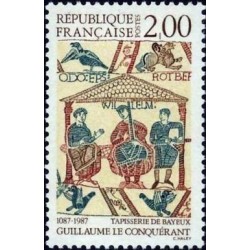 Timbre Yvert No 2492 Guillaume le Conquérant