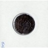 Espagne Enrique III 1/2 Blanca 1390-1406 Seville TB, pièce de monnaie