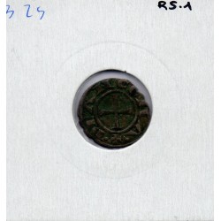 Italie Republique d'Ancone, Denaro 1300-1400 TB, pièce de monnaie