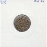 Italie Republique de Gênes, Denaro 1250-1300 TB, Conrad II pièce de monnaie
