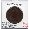 1 decime Dupré An 5 B coins Choqués B+, France pièce de monnaie