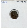 Italie Sicile Messine Federico III d'Aragona denaro 1296-1337 TB pièce de monnaie