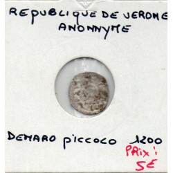 Italie Verone Denaro Piccolo 1200 B pièce de monnaie