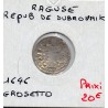 Raguse Grosetto 1646 Dubrovnik TB, KM 5 pièce de monnaie