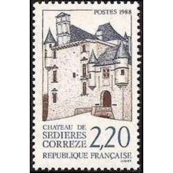 Timbre Yvert No 2546 Chateau de sedières