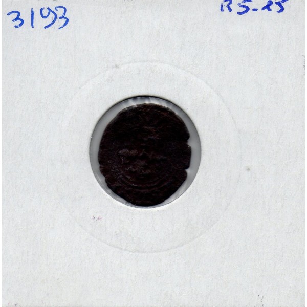 Suisse évêché de Lausanne Aymon de Montfaucon denier 1491-1517 TB, pièce de monnaie