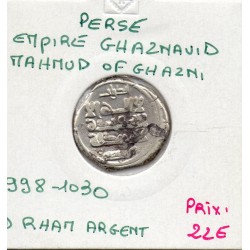 Ghaznavides Mahmud 1 Dirham 999-1030 AD TTB pièce de monnaie