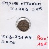 Empire Ottoman, Murad 1er 1 Akce 763-791 AH TB pièce de monnaie