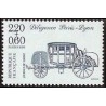 Timbre Yvert No 2577 journée du timbre, diligence Paris Lyon