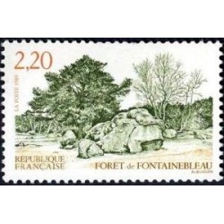Timbre Yvert No 2586 Forêt de Fontainebleau