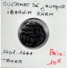 Inde Jaunpur Ibrahim Shah 1 tanka 1401-1441 TTB pièce de monnaie