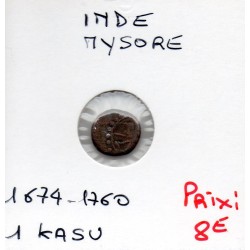 Mysore, Kasu 1674-1760 TB, pièce de monnaie