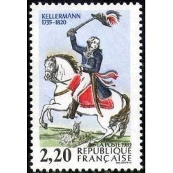 Timbre Yvert No 2615 Type liberté avec c vert 2.10fr