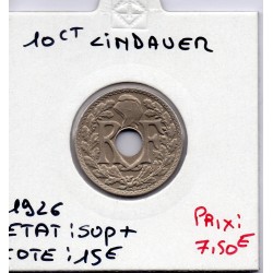 10 centimes Lindauer 1926 Sup+, France pièce de monnaie