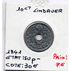 10 centimes Lindauer 1941 Sup-, France pièce de monnaie