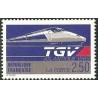 Timbre Yvert No 2607 Le TGV atlantique