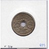 25 centimes Lindauer 1922 Sup+, France pièce de monnaie