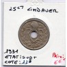 25 centimes Lindauer 1931 Sup+, France pièce de monnaie