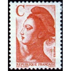 Timbre Yvert No 2616 Type liberté avec c rouge 2.30fr