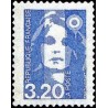 Timbre Yvert No 2623 Type Marianne du Bicentenaire 3.20fr bleu