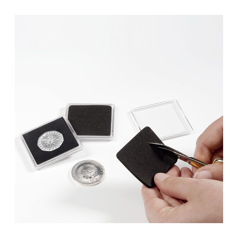 capsules QUADRUM Personnalisables pour pièces de monnaie