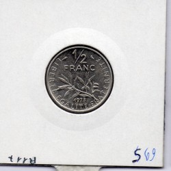 1/2 Franc Semeuse Nickel 1973 Sup+, France pièce de monnaie