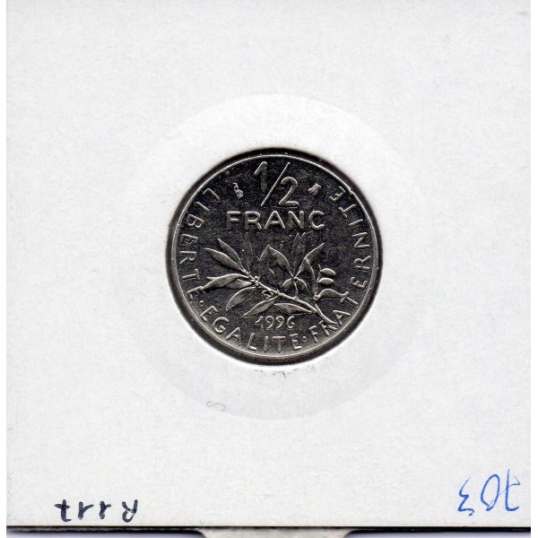 1/2 Franc Semeuse Nickel 1996 Sup+, France pièce de monnaie