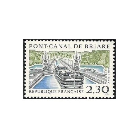 Timbre Yvert No 2658 Pont canal de Briare